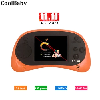 Video Game Console 8Bit Retro Mini Pocket Handheld Game Player Built-in 260 Classic Games Best Gift for Child Nostalgic Player
Video Game Console 8Bit Retro Mini Pocket Handheld Game Player Built-in 260 Classic Games Best Gift for Child Nostalgic Player