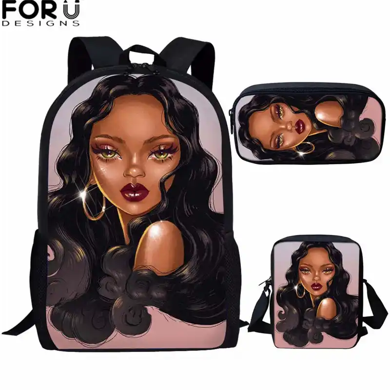 african american bookbag