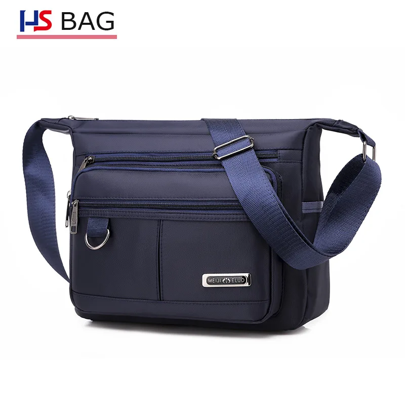 2019 New Style MEN'S Single-shoulder Bag Waterproof Oxford Cloth Shoulder Bag Large Capacity Multilayer Business dan bei bao 
2019 New Style MEN'S Single-shoulder Bag Waterproof Oxford Cloth Shoulder Bag Large Capacity Multilayer Business dan bei bao