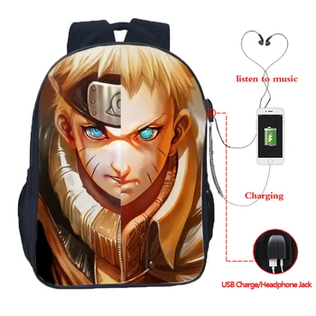 Beautiful Naruto USB Charge Backpack Itachi Sasuke Split Boys Girls School Knapsack Men Women High Quality Rucksack for Teens
Beautiful Naruto USB Charge Backpack Itachi Sasuke Split Boys Girls School Knapsack Men Women High Quality Rucksack for Teens