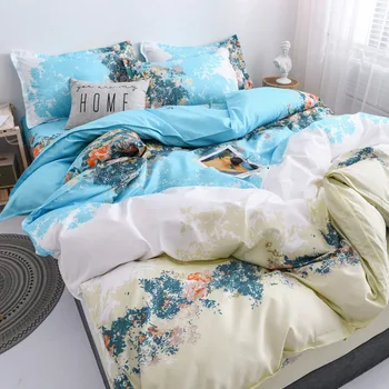 Spring Plant Printing Bedding Set Nordic Double Twin Bedspread Duvet Cover Set Home Decor Bed Linen Set Bedclothes Adult Bedding
Spring Plant Printing Bedding Set Nordic Double Twin Bedspread Duvet Cover Set Home Decor Bed Linen Set Bedclothes Adult Bedding