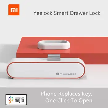 New Original Xiaomi MIjia YEELOCK Smart Drawer Cabinet Lock Keyless Bluetooth APP Unlock Anti-Theft Child Safety File Security
New Original Xiaomi MIjia YEELOCK Smart Drawer Cabinet Lock Keyless Bluetooth APP Unlock Anti-Theft Child Safety File Security