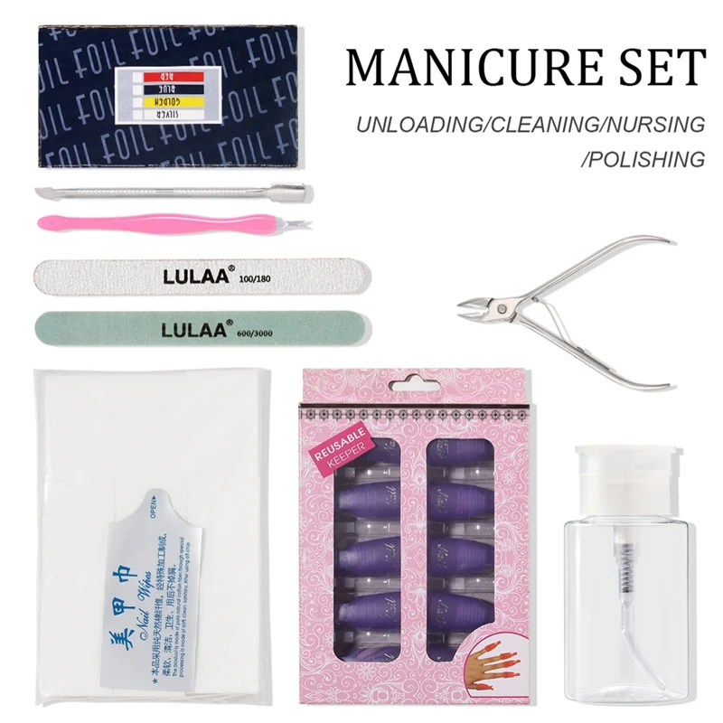 Nail Shop Beginners Nail Tool Set Nail Supplies Nail Removal Water Dead Skin Scrubbing Dead Skin Scissors Complete Tool
Nail Shop Beginners Nail Tool Set Nail Supplies Nail Removal Water Dead Skin Scrubbing Dead Skin Scissors Complete Tool