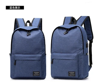 Backpack School Bag Water-repellent Oxford Cloth Light And Durable Large Capacity Hardware Double Zipper External USB Backpack
Backpack School Bag Water-repellent Oxford Cloth Light And Durable Large Capacity Hardware Double Zipper External USB Backpack