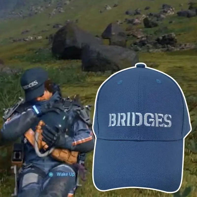 Game Death Stranding with a baseball cap Sam Bridges Embroidery Cap Cosplay baseball sun hat Adjustable cap
Game Death Stranding with a baseball cap Sam Bridges Embroidery Cap Cosplay baseball sun hat Adjustable cap