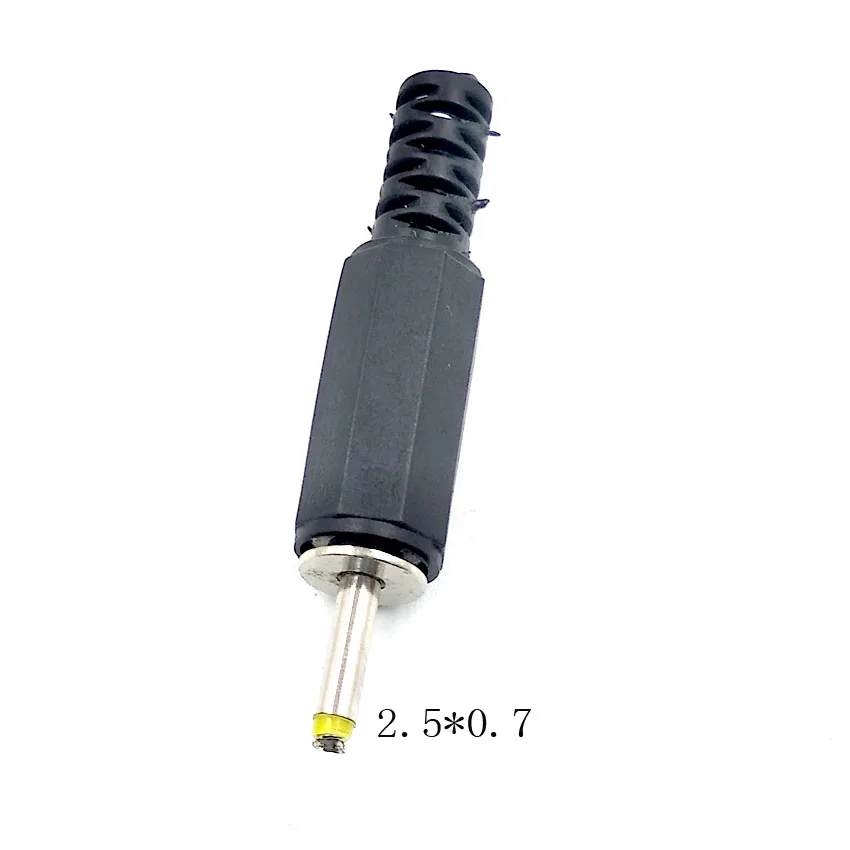Description Picture 6 of item5Pcs 5.5x2.5 5.5x2.1 4.8x1.7 4.0x1.7 3.5x1.35 2.5x0.7mm Male DC Power Plug Connector 180 Degree Plugs Cable Male Plug Adapter