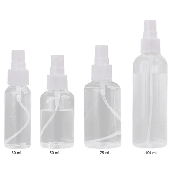 Hair Spray Bottle Lotion Perfume Sprayer Plastic Transparent Refillable Empty Spray Bottle Pot Cream Box Makeup
Hair Spray Bottle Lotion Perfume Sprayer Plastic Transparent Refillable Empty Spray Bottle Pot Cream Box Makeup