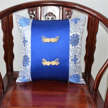 High-grade New Chinese Style Bow Frog Silk Cushion Cover Flower Elegant Embroidery Classical Sofa Pillowcase
High-grade New Chinese Style Bow Frog Silk Cushion Cover Flower Elegant Embroidery Classical Sofa Pillowcase