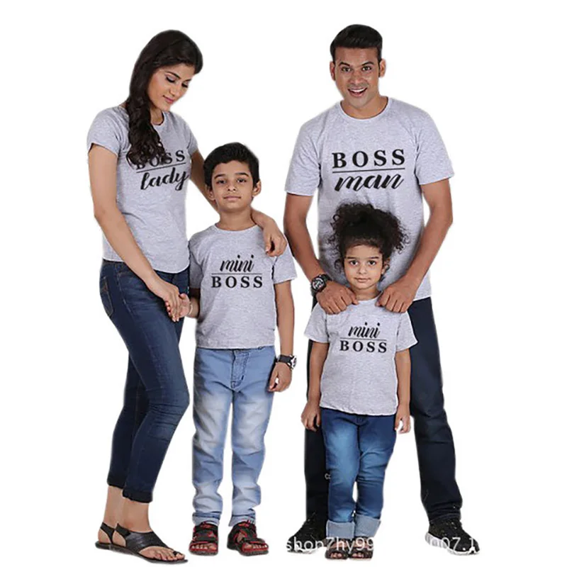 Father&Mother&Baby T-shirt Summer Family Matching Outfits Parent-child Red Letter Print T-shirt Short Sleeve Pullover Tops
Father&Mother&Baby T-shirt Summer Family Matching Outfits Parent-child Red Letter Print T-shirt Short Sleeve Pullover Tops