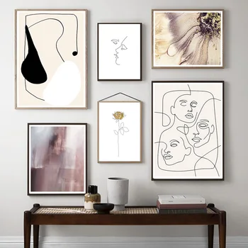 Abstract Line Flower Human Face Nordic Posters And Prints Fluid art Wall Art Canvas Painting Wall Pictures For Living Room Decor
Abstract Line Flower Human Face Nordic Posters And Prints Fluid art Wall Art Canvas Painting Wall Pictures For Living Room Decor