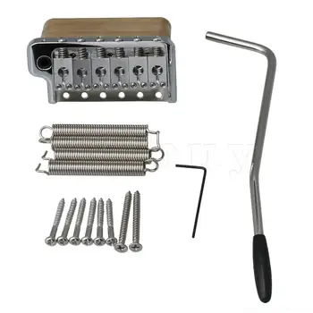Yibuy Electric Guitar Parts Single Tremolo Arm Whammy Bar 6 String Bridge Silver
Yibuy Electric Guitar Parts Single Tremolo Arm Whammy Bar 6 String Bridge Silver