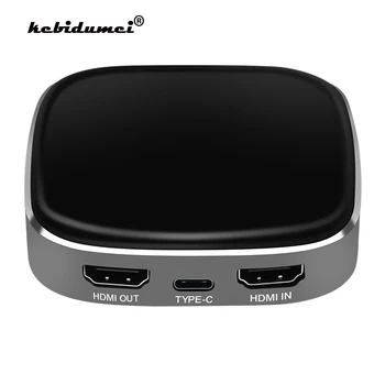 4K 60Hz Type C Video Capture Game Video HDMI Capture Device For Stream Live Grabber For Xbox For PS4 Switch DSLR Camcorders
4K 60Hz Type C Video Capture Game Video HDMI Capture Device For Stream Live Grabber For Xbox For PS4 Switch DSLR Camcorders