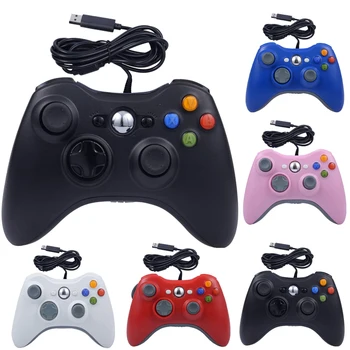 USB Wired Joystick Controller For Xbox 360 For Microsoft Xbox360 Vibration Gamepad Controle Joypad Gamepad For PC Windows 7 8 10
USB Wired Joystick Controller For Xbox 360 For Microsoft Xbox360 Vibration Gamepad Controle Joypad Gamepad For PC Windows 7 8 10