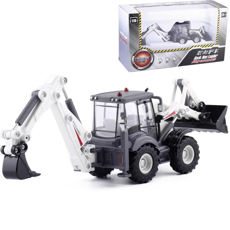 

Cadeve 1: 50 Two-Way Forklift/Excavator Loader Fully Alloy Car Toy 625004 Boxed