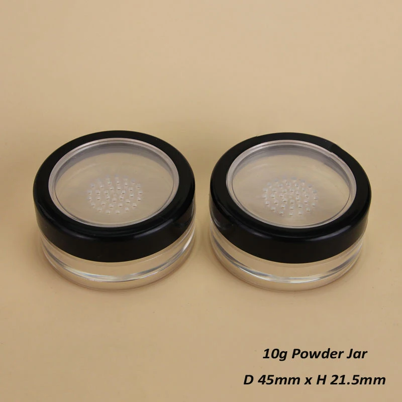 100% Excellent Make Up Tools 10g Plastic Cosmetic Jar Empty Loose Powder Jars With Sifter 50pcs/lot Free Shipping
100% Excellent Make Up Tools 10g Plastic Cosmetic Jar Empty Loose Powder Jars With Sifter 50pcs/lot Free Shipping