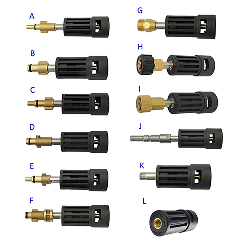 for Karcher Adapter High Pressure Water Gun Connector AR/Interskol/Lavor/Bosche/Huter/M22 Lance Wand to Karcher Female Adapter
for Karcher Adapter High Pressure Water Gun Connector AR/Interskol/Lavor/Bosche/Huter/M22 Lance Wand to Karcher Female Adapter
