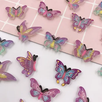 10Pcs/lot Mixed Luminous Butterfly Flat back Resin Cabochon Scrapbooking DIY Jewelry Making Accessories Phone Decoration Craft
10Pcs/lot Mixed Luminous Butterfly Flat back Resin Cabochon Scrapbooking DIY Jewelry Making Accessories Phone Decoration Craft
