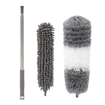 Microfiber Duster with Extension Pole,Extendable Dusters for Cleaning Blinds/Cobweb/Furniture/Roof
Microfiber Duster with Extension Pole,Extendable Dusters for Cleaning Blinds/Cobweb/Furniture/Roof