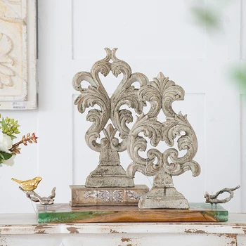 Home Decoration Accessories Art French Vintage Carving Cement Decor Abstract Twisted Lines Figurine Living Room Ornament Gift
Home Decoration Accessories Art French Vintage Carving Cement Decor Abstract Twisted Lines Figurine Living Room Ornament Gift