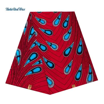 2020 Red African Wax Fabric Ankara Water Drop Pattern Print Cotton Fabric 6 Yards/piece Ankara Fabric for Party Dress 24fs1368
2020 Red African Wax Fabric Ankara Water Drop Pattern Print Cotton Fabric 6 Yards/piece Ankara Fabric for Party Dress 24fs1368