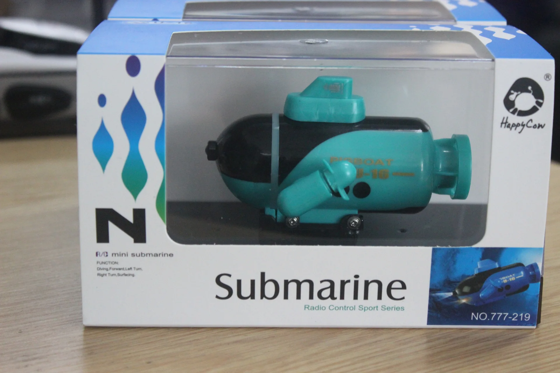 

Four-Channel Remote Control Submarine Remote Control Boat Remote Control Submarine CHILDREN'S Toy Golden Light 777-219