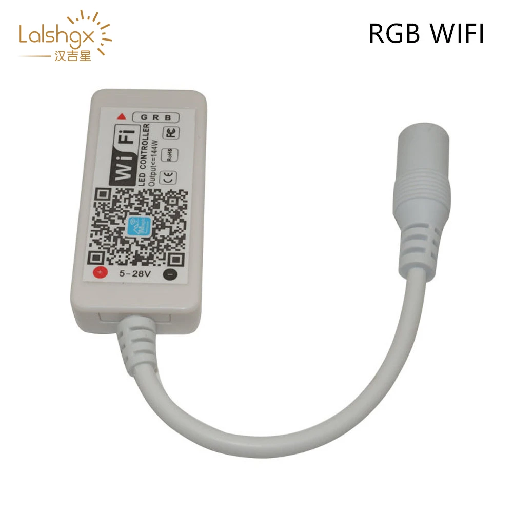 DC12-24V MINI WIFI RGB RGBW RGBCW LED controller RF IR remote Music Time 3ch 4ch 5ch 5V WIFI controller phone APP For LED Strip
DC12-24V MINI WIFI RGB RGBW RGBCW LED controller RF IR remote Music Time 3ch 4ch 5ch 5V WIFI controller phone APP For LED Strip