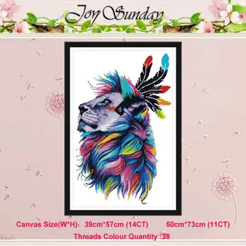 Rainbow lion Patterns Counted Cross Stitch 11CT Printed 14CT Cross Stitch Sets Chinese Cross-stitch Kits Embroidery Needlework
Rainbow lion Patterns Counted Cross Stitch 11CT Printed 14CT Cross Stitch Sets Chinese Cross-stitch Kits Embroidery Needlework