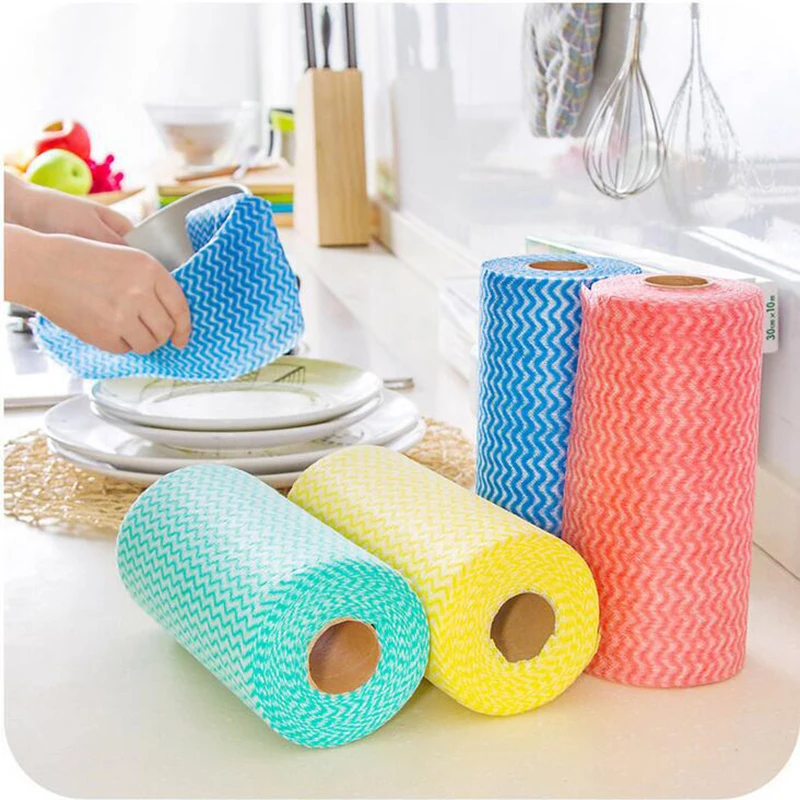 1 Roll Eco-Friendly Cleaning Wash Cloth Non Woven Duster Cloth Dish Cloth Break Point No Oil Rag Furniture Items Kitchen Towels
1 Roll Eco-Friendly Cleaning Wash Cloth Non Woven Duster Cloth Dish Cloth Break Point No Oil Rag Furniture Items Kitchen Towels