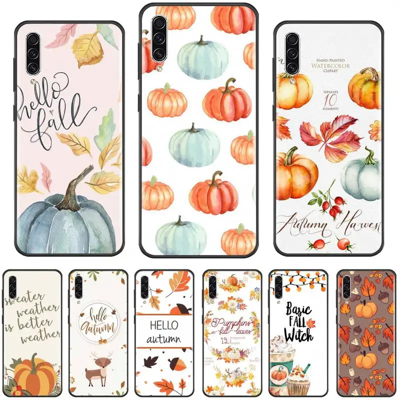autumn Fallen leaves and pumpkins Phone Case For Samsung A20 A30 30s A40 A7 2018 J2 J7 prime J4 Plus S5 Note 9 10 Plus
autumn Fallen leaves and pumpkins Phone Case For Samsung A20 A30 30s A40 A7 2018 J2 J7 prime J4 Plus S5 Note 9 10 Plus