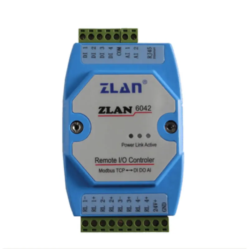 Remote IO controller network IO controller smart home remote-switch network-switch ZLAN6042
Remote IO controller network IO controller smart home remote-switch network-switch ZLAN6042