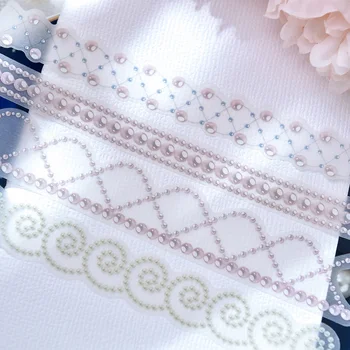 Handmade round pearl frame lace stickers DIY creative garbage journal photo album mobile phone decoration DIY sticker
Handmade round pearl frame lace stickers DIY creative garbage journal photo album mobile phone decoration DIY sticker