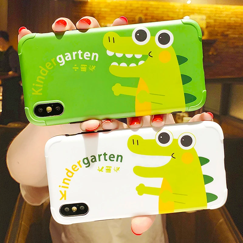 Cartoon Cute Luxury Couple Crocodile Animal Case For iPhone X XR XS Max Silicone Cover Matte Thin Soft TUP Glossy Phone Cases
Cartoon Cute Luxury Couple Crocodile Animal Case For iPhone X XR XS Max Silicone Cover Matte Thin Soft TUP Glossy Phone Cases