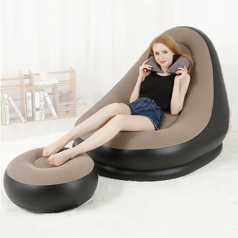 Modern Minimalist Inflatable Sofa Lazy Sofa Bed Lunch Break Sofa Portable Set outside Furniture Studio Gift Wholesale
Modern Minimalist Inflatable Sofa Lazy Sofa Bed Lunch Break Sofa Portable Set outside Furniture Studio Gift Wholesale
