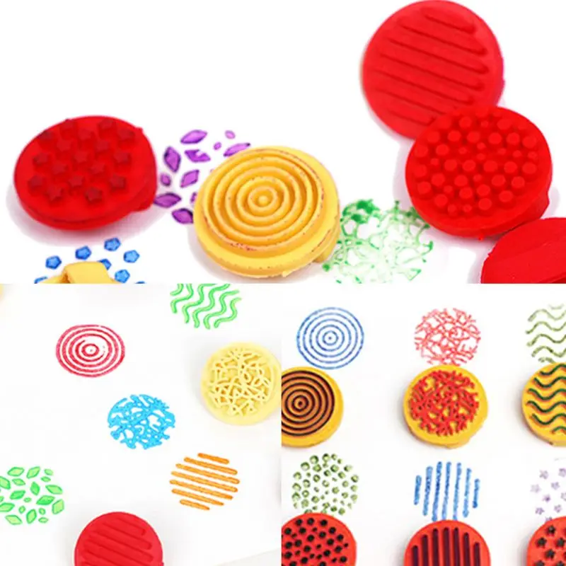 1 Set Children Rubber Finger Seal Stamp Palm Print Kindergarten Creative Art Tool Set Painting Coloring Graffiti Tools
1 Set Children Rubber Finger Seal Stamp Palm Print Kindergarten Creative Art Tool Set Painting Coloring Graffiti Tools