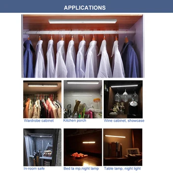 NEW LED Under Cabinet Light PIR Motion Sensor Lamp 20 LEDs for Wardrobe Cupboard Closet Kitchen Lighting Led Night Light
NEW LED Under Cabinet Light PIR Motion Sensor Lamp 20 LEDs for Wardrobe Cupboard Closet Kitchen Lighting Led Night Light