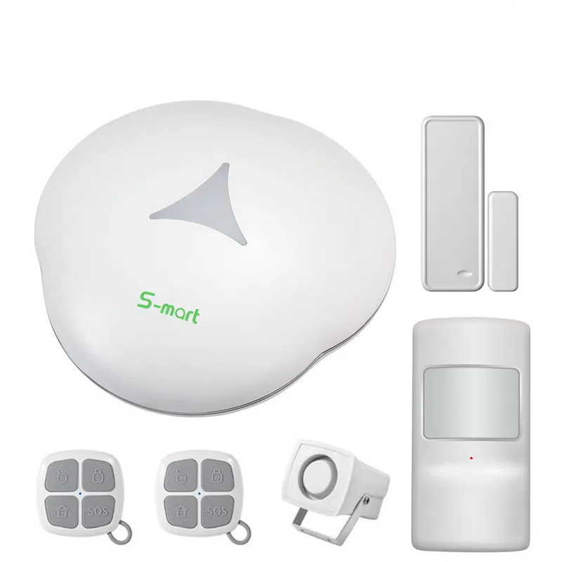 Fuers S3 GSM Alarm System Smart Home Security APP Remote Control Buglar Alarm With 433MHZ Wireless Motion Detector Door Sensor
Fuers S3 GSM Alarm System Smart Home Security APP Remote Control Buglar Alarm With 433MHZ Wireless Motion Detector Door Sensor