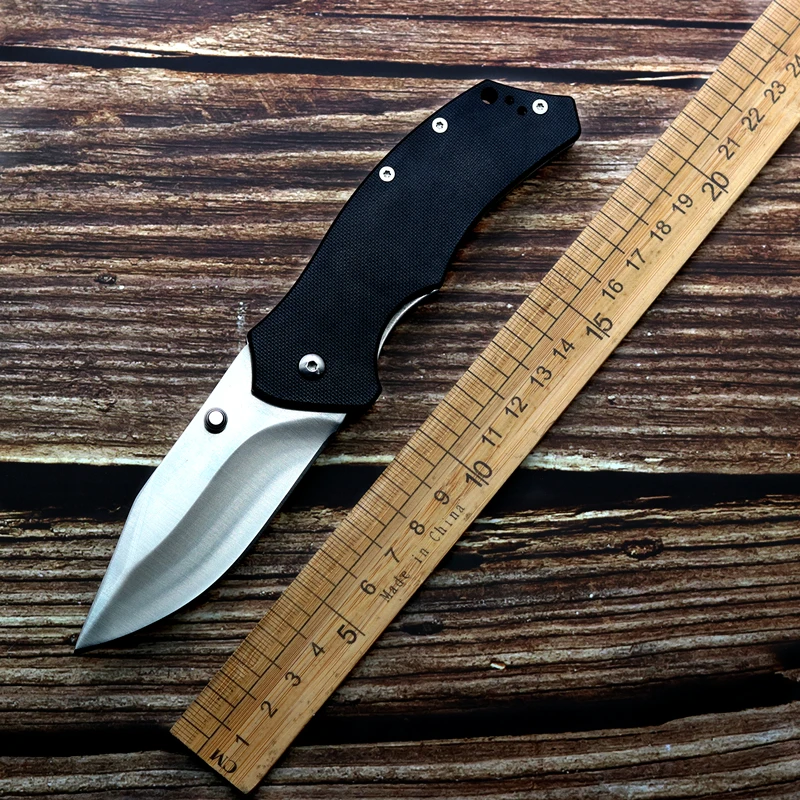 China OEM 1490 flip folding knife 8CR13MOV blade G10 handle outdoor camping survival knife pocket EDC tool
China OEM 1490 flip folding knife 8CR13MOV blade G10 handle outdoor camping survival knife pocket EDC tool
