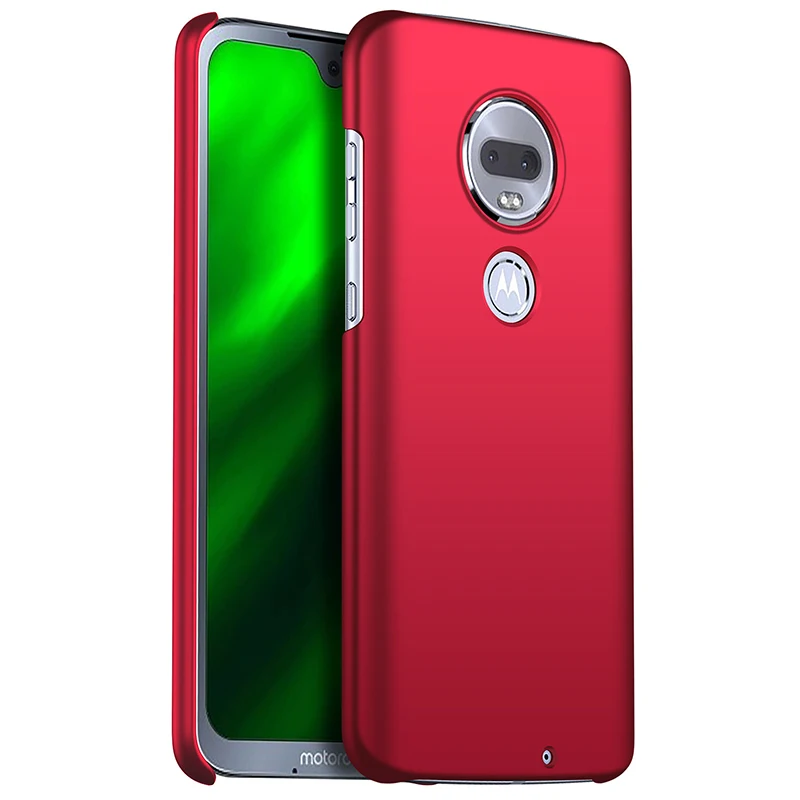 For Moto One power G7 Power G5 G6 G5S C Plus Slim Colorful Rubber Frosted Matte Plastic PC Case For Motorola Z4 Z2 Z3 E5 G7 Play (2)