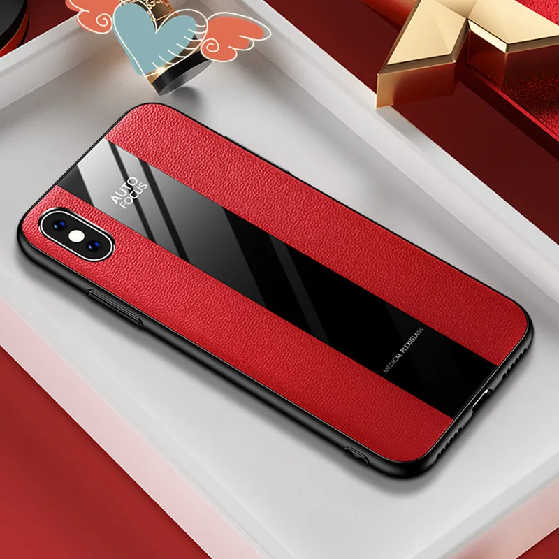 Стеклянный чехол из искусственной кожи для Xiaomi Redmi Note 8 9 Pro Max 8T 9S 8A 9A 9C с магнитным