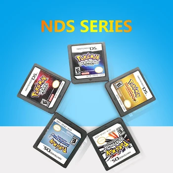 DS Game Cartridge Console Card Pokeon Series Black White HeartGold SoulSilver Diamond Pearl Platinum R4 Version for Nintendo DS
DS Game Cartridge Console Card Pokeon Series Black White HeartGold SoulSilver Diamond Pearl Platinum R4 Version for Nintendo DS