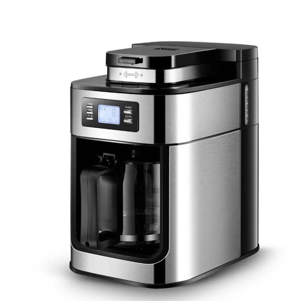 Coffee Maker Machine Automatic LED-display Bean Grinder Fresh Grinding American Household Espresso Coffee Tea Milk Equipment
Coffee Maker Machine Automatic LED-display Bean Grinder Fresh Grinding American Household Espresso Coffee Tea Milk Equipment