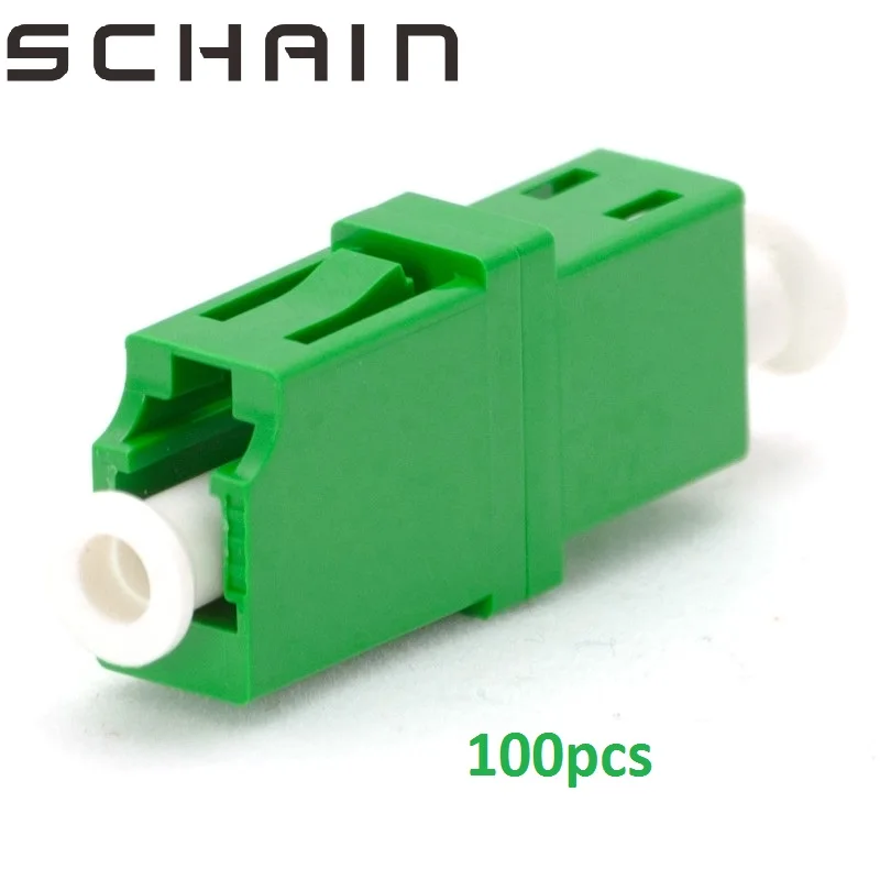 Fiber Optic Adapter LC/APC to LC/APC Duplex Singlemode Plastic Optical Fiber Coupler FTTH LC Fiber Optic Connector
Fiber Optic Adapter LC/APC to LC/APC Duplex Singlemode Plastic Optical Fiber Coupler FTTH LC Fiber Optic Connector