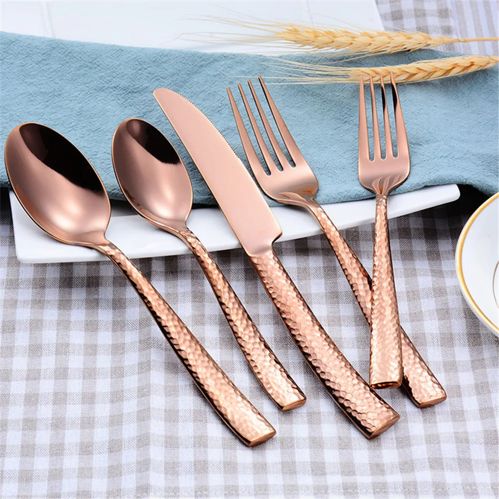 Luxury Emboss Tableware Set Stainless Steel Plating Gold Cutlery Dinnerware Knife Fork Black Set Cutleries Western Food Set 5pcs
Luxury Emboss Tableware Set Stainless Steel Plating Gold Cutlery Dinnerware Knife Fork Black Set Cutleries Western Food Set 5pcs