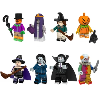 DISNEY Halloween Building Blocks Bricks Anime All Saints Day Witch Vampire Pumpkin Action Figures Children Gift Toys Boys Girls
DISNEY Halloween Building Blocks Bricks Anime All Saints Day Witch Vampire Pumpkin Action Figures Children Gift Toys Boys Girls