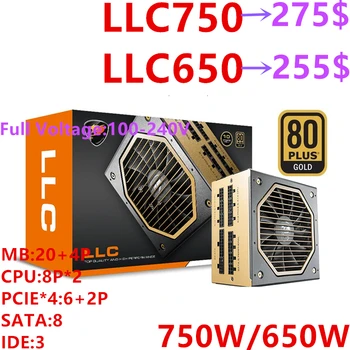 New PSU For Cougar Brand Full Modular 80plus Gold Silent Power Supply for Video Games 750W/650W Power Supply LLC750 LLC650
New PSU For Cougar Brand Full Modular 80plus Gold Silent Power Supply for Video Games 750W/650W Power Supply LLC750 LLC650