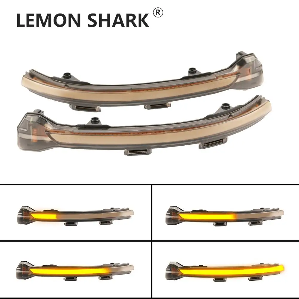 LEMON SHARK Dynamic Blinker LED Turn Signal Light Rline Mirror Light One Pair For VW Golf MK7 7 7.5 GTI R GTD Sportsvan Touran
LEMON SHARK Dynamic Blinker LED Turn Signal Light Rline Mirror Light One Pair For VW Golf MK7 7 7.5 GTI R GTD Sportsvan Touran