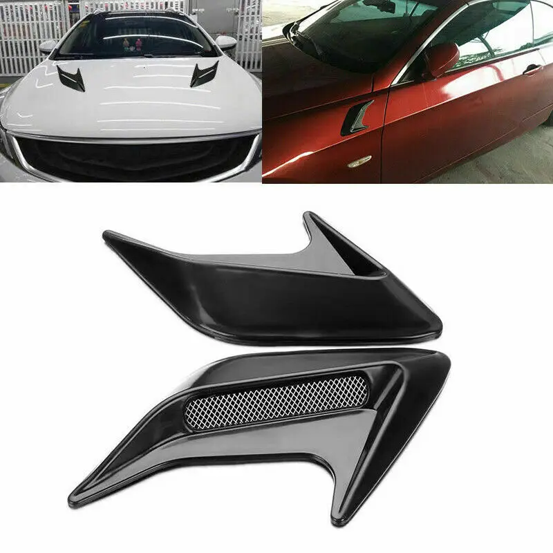 2pcs 3D Car Sticker Engine Hood Vent Air Flow Intake Mesh Grill Trim Door Side Fender Stickers Emble Black Decorative
2pcs 3D Car Sticker Engine Hood Vent Air Flow Intake Mesh Grill Trim Door Side Fender Stickers Emble Black Decorative