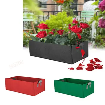 Grow Bag Garden Bed Anti-Corrosion Outdoor Vegetable Planter Non-woven Fabric Seedling Gallon Tree Handle Rectangle Strawberry
Grow Bag Garden Bed Anti-Corrosion Outdoor Vegetable Planter Non-woven Fabric Seedling Gallon Tree Handle Rectangle Strawberry