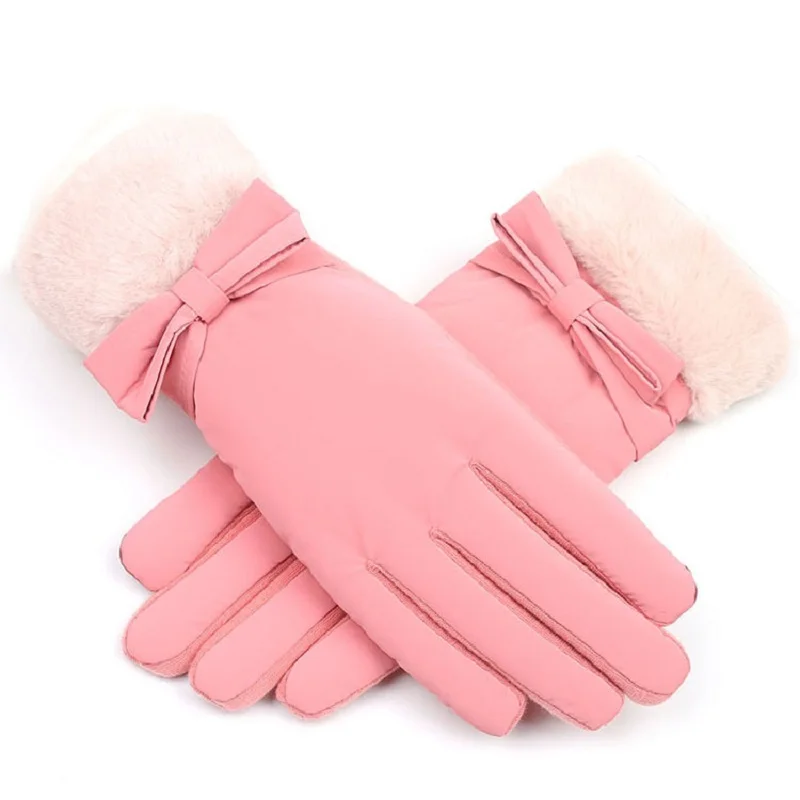 Outdoor touch screen warm gloves, girls bowknot burrs and velvet warm gloves Winter riding and driving waterproof and windproof
Outdoor touch screen warm gloves, girls bowknot burrs and velvet warm gloves Winter riding and driving waterproof and windproof