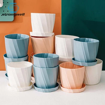 Strongwell Creative Imitation Ceramic Plastic Flower Pot Succulent Flowerpot Simplicity Gallon Planter Home Decoration Crafts
Strongwell Creative Imitation Ceramic Plastic Flower Pot Succulent Flowerpot Simplicity Gallon Planter Home Decoration Crafts